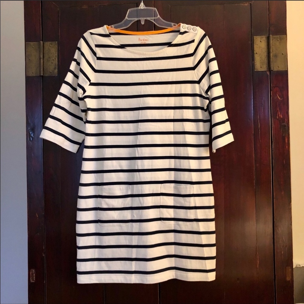 NWOT Boden striped cotton dress/tunic